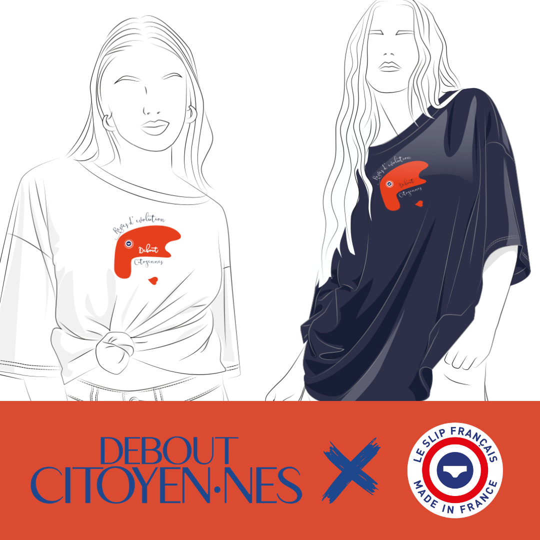 T-shirt Debout Citoyen·nes