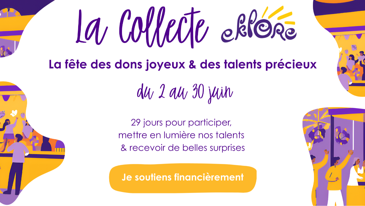 Affiche de la collecte Eklore