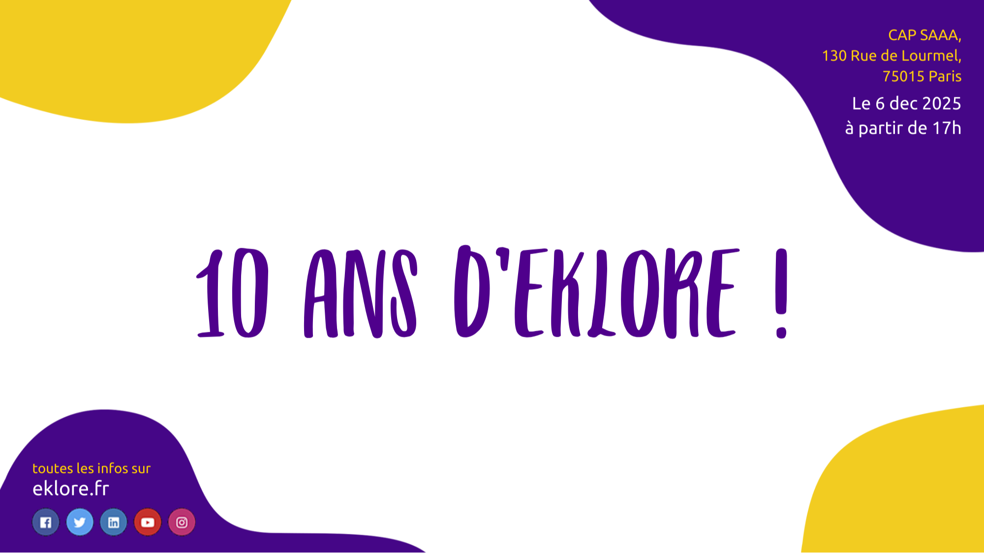 10 ans d'Eklore, l'Eklosion continue !