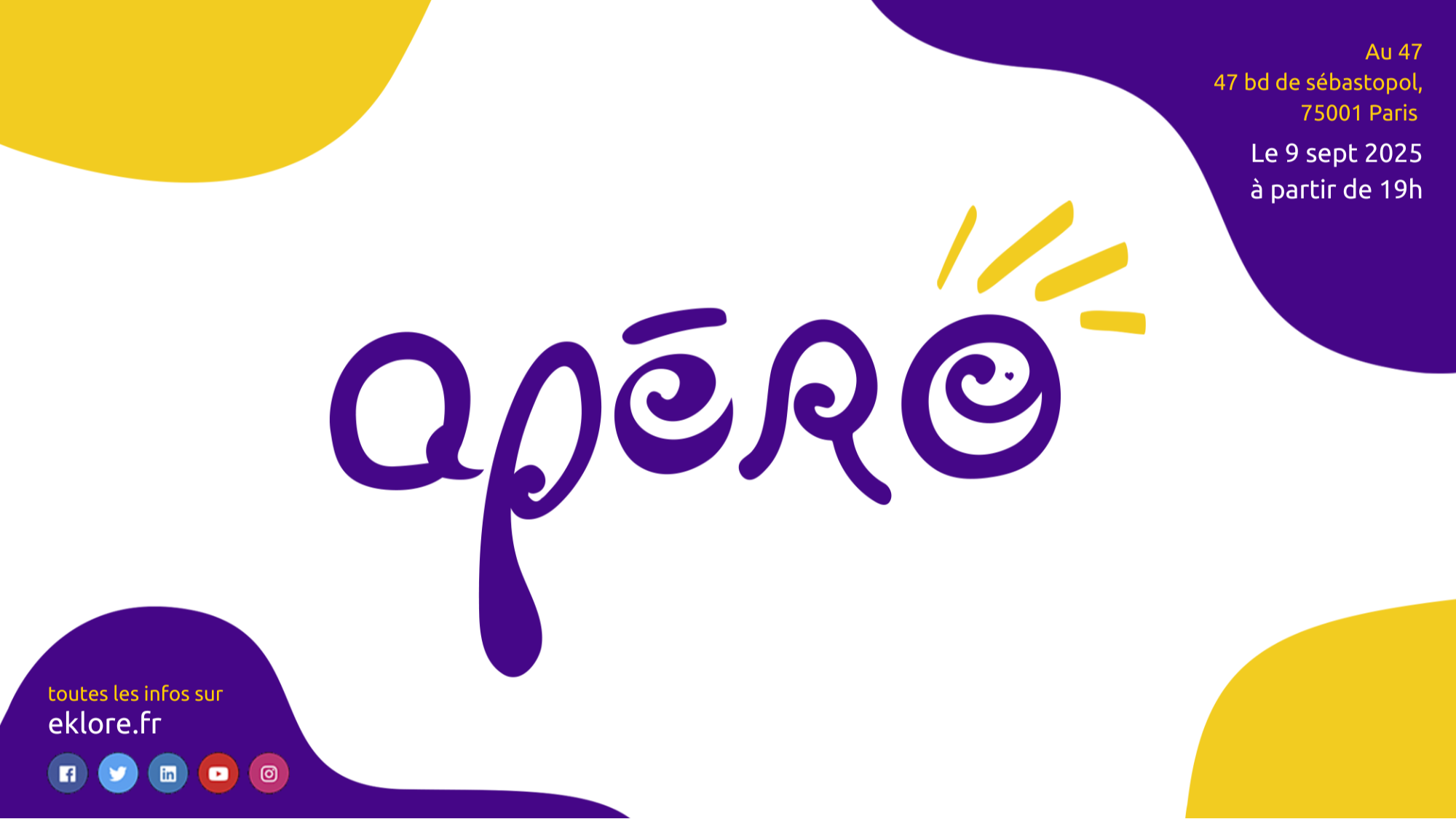 L'Apéro Eklore - Septembre