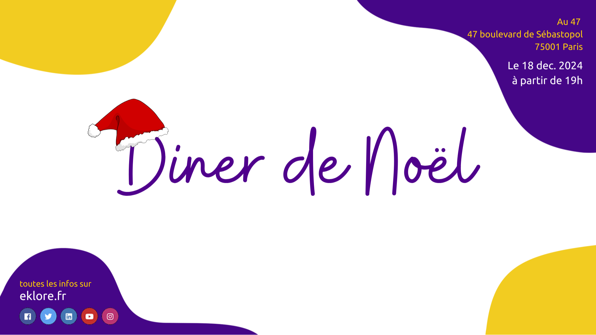 Le diner de Noël Eklore