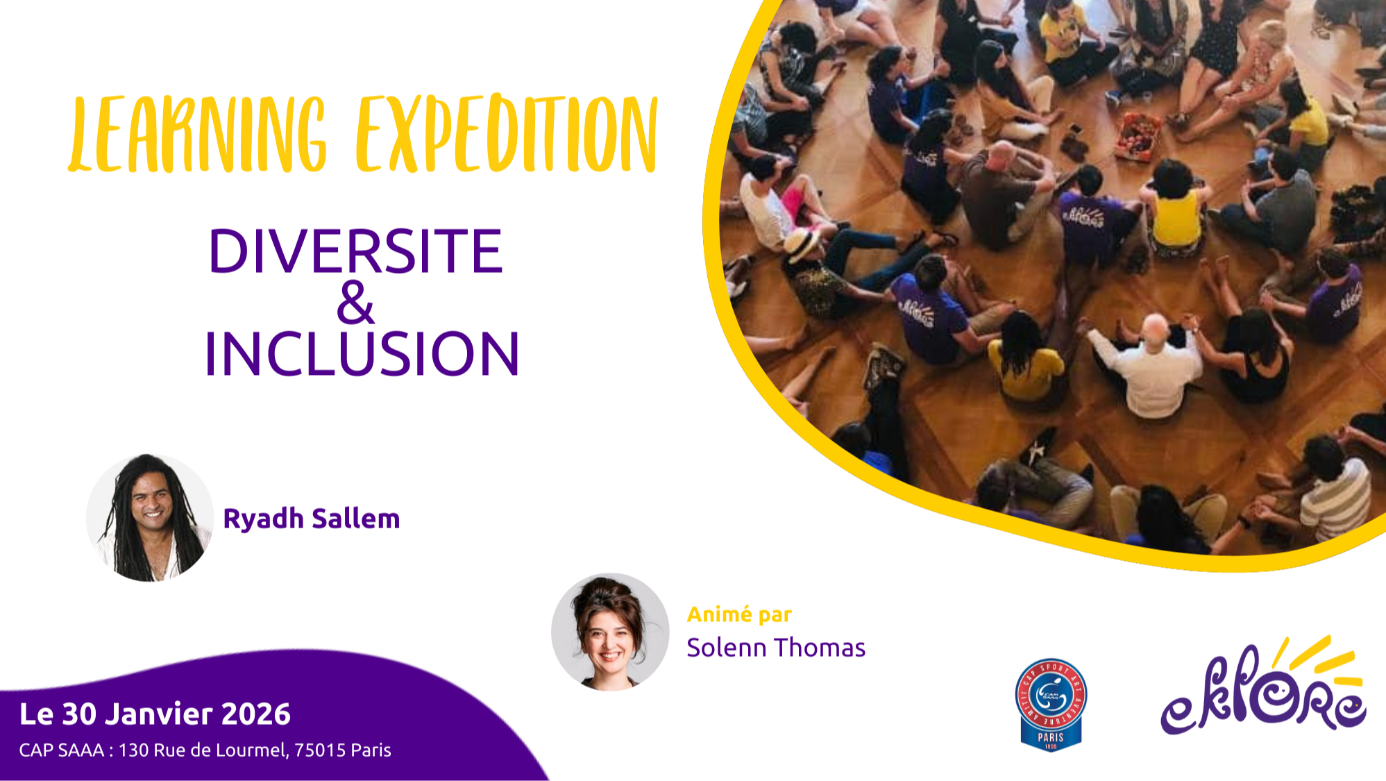 Learning Expedition - Diversité & Handicap