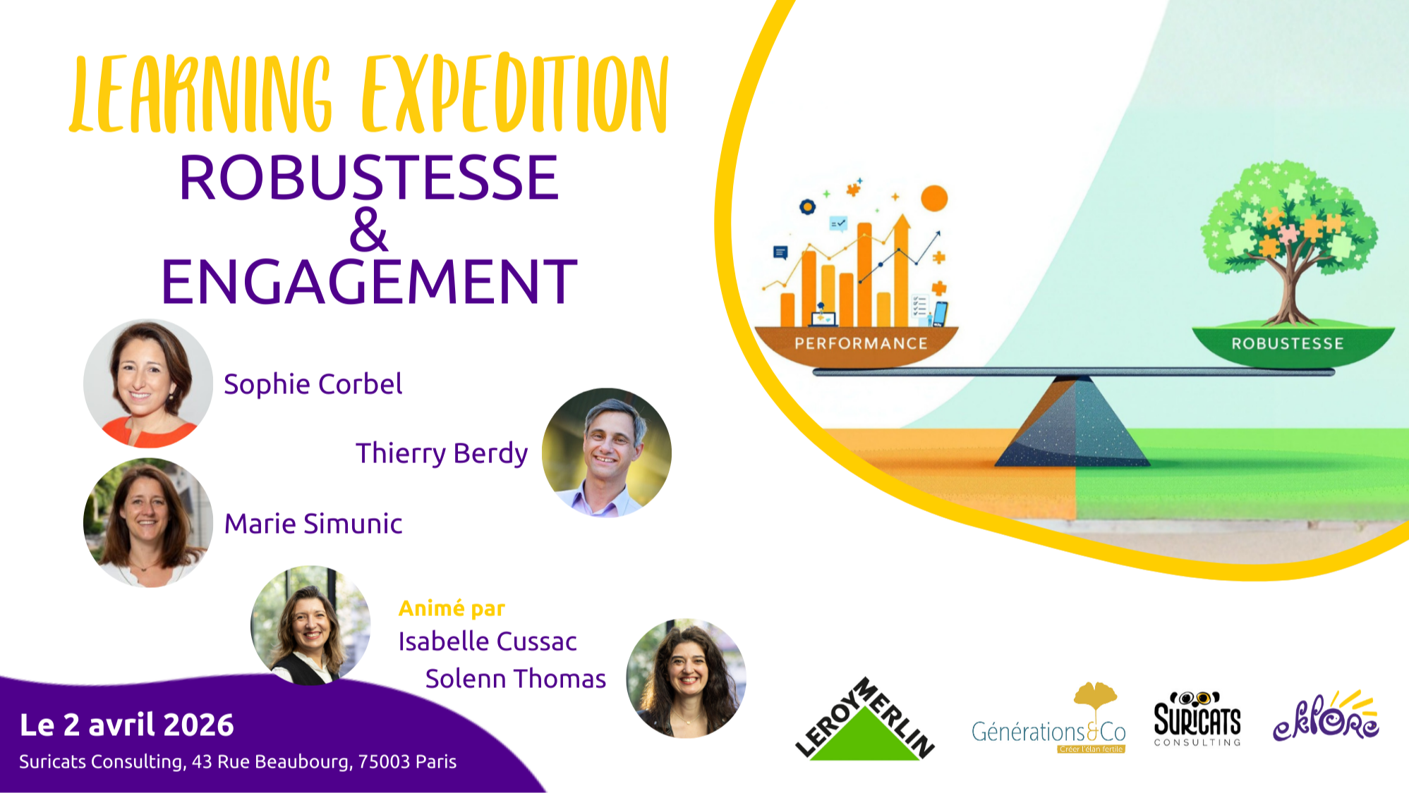 Learning Expedition - Robustesse & Engagement