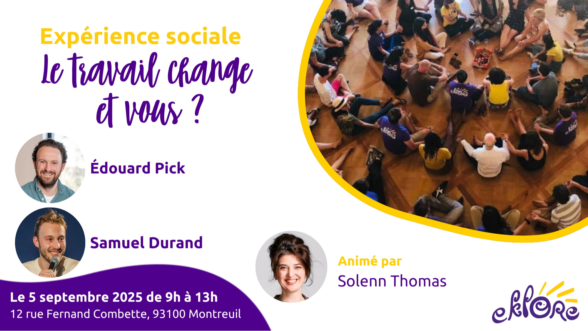 Le travail change. Et vous ?