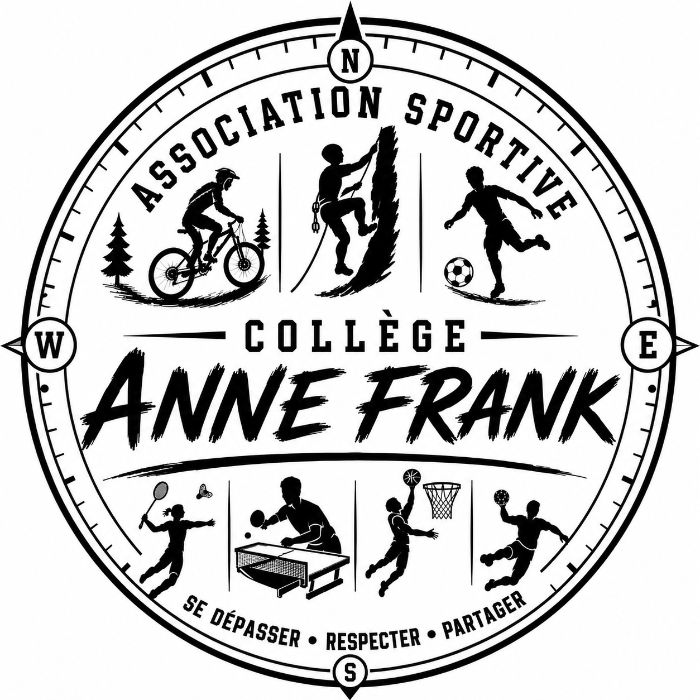 Logo Association Sportive du Collège Anne Frank