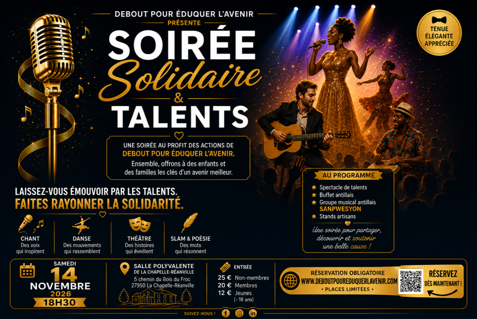 Soirée solidaire & talents