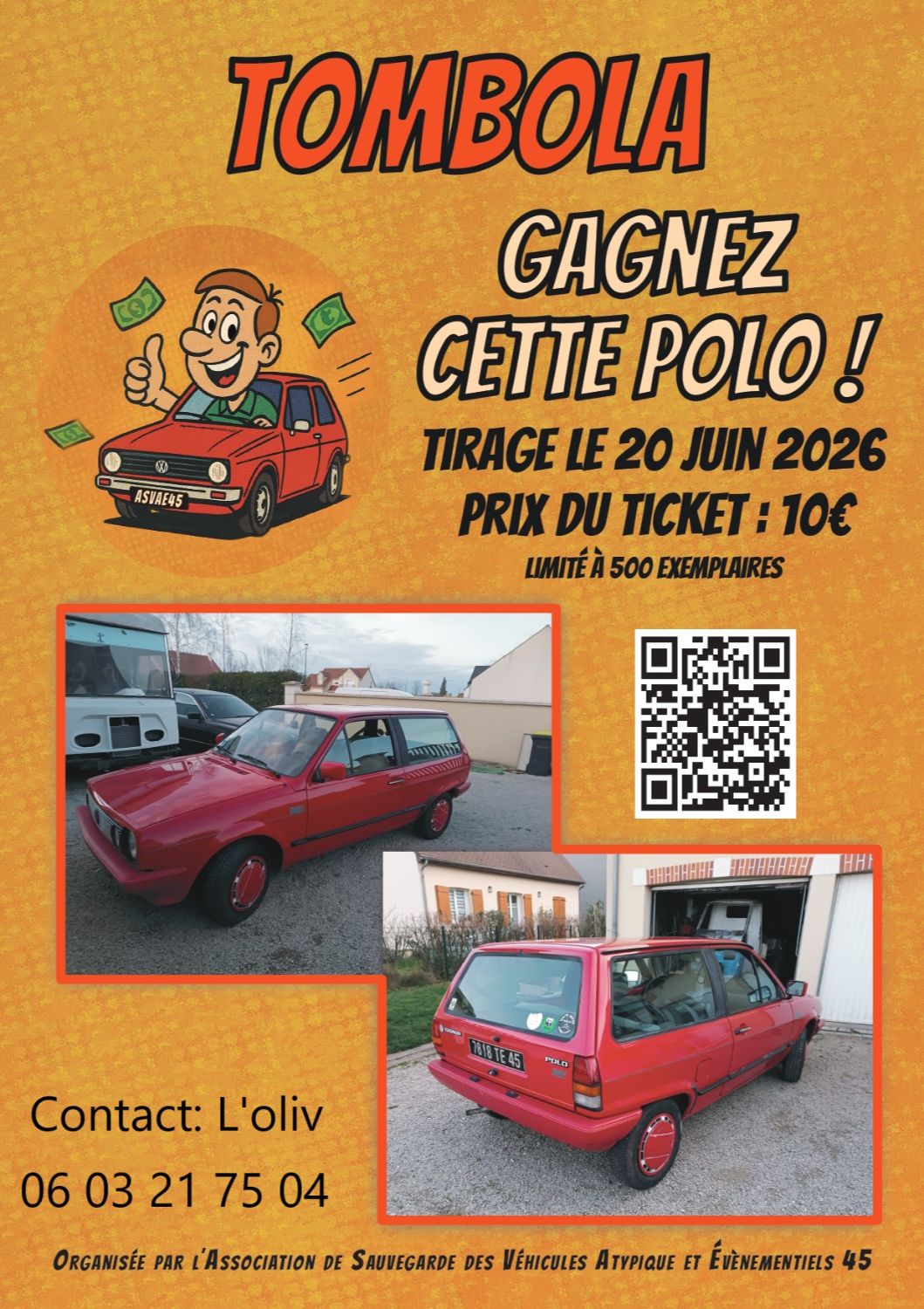 si tu as du pot, gagne une Polo