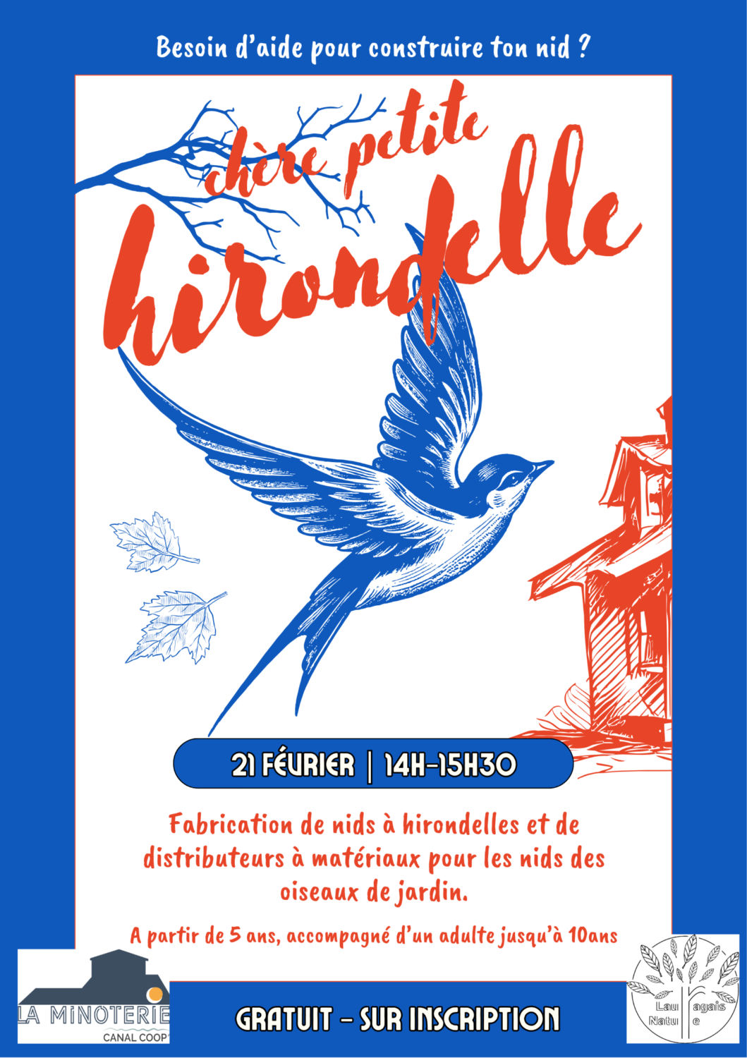 Animation vacances - Chère petite Hirondelle