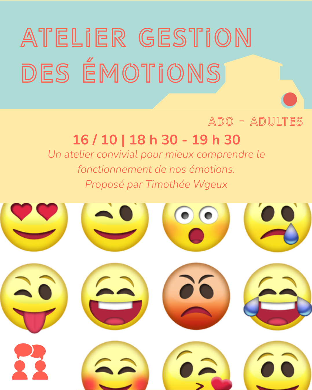 Atelier gestion des émotions