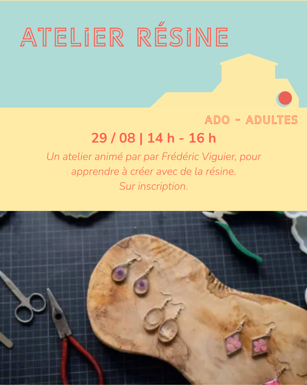 Atelier résine