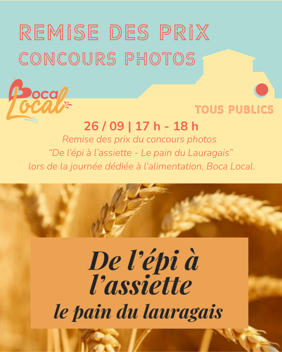BOCA LOCAL | Remise des prix Concours photos