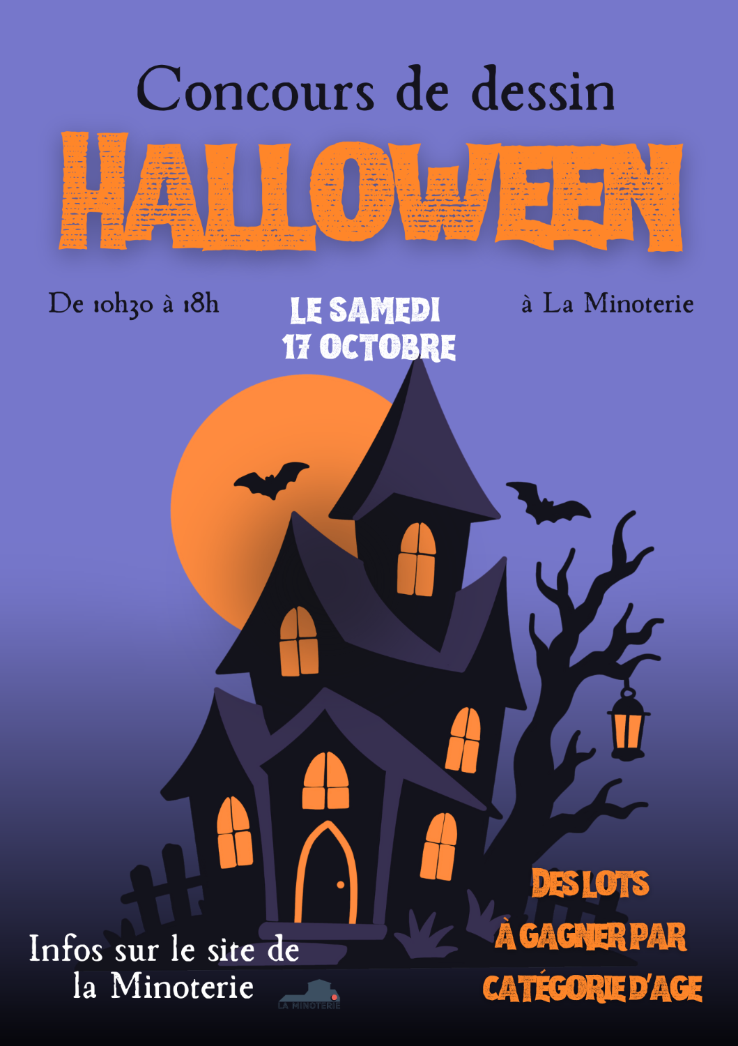 Concours de dessin d'Halloween