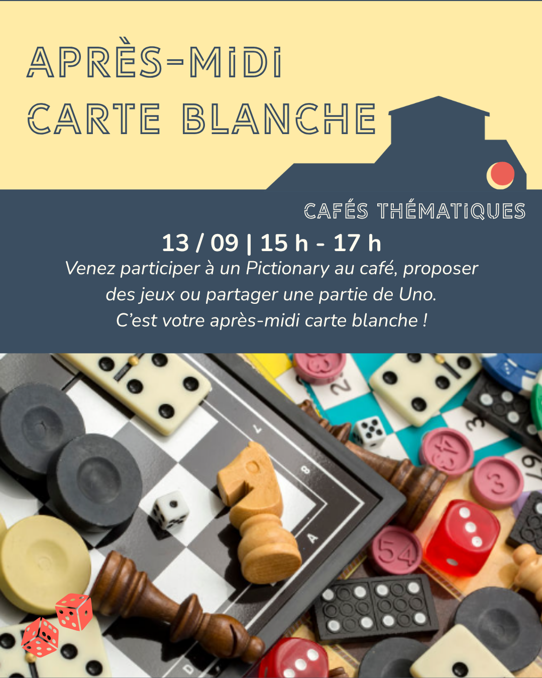 Après-midi Carte blanche - Pictionary