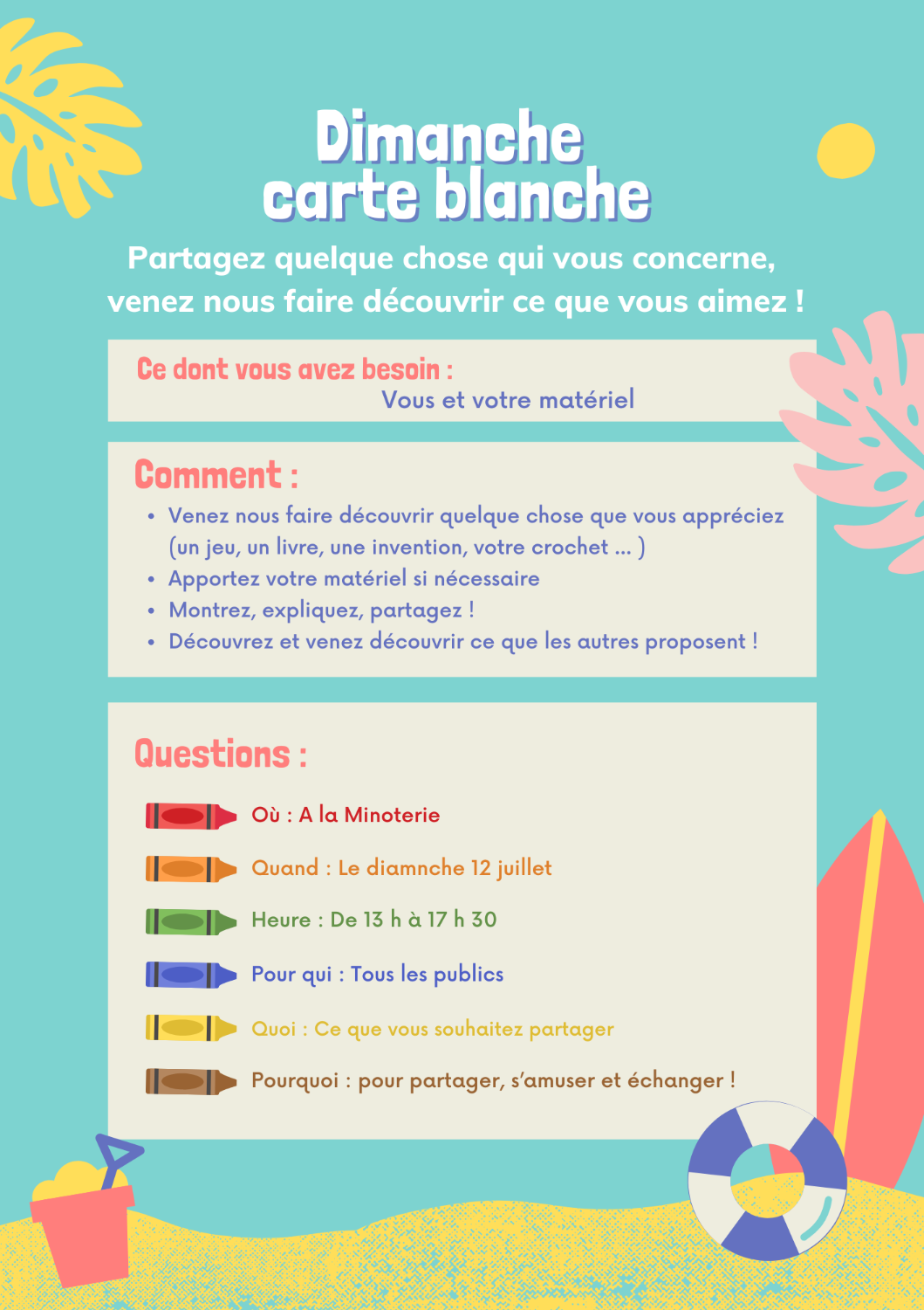 Dimanche Carte Blanche