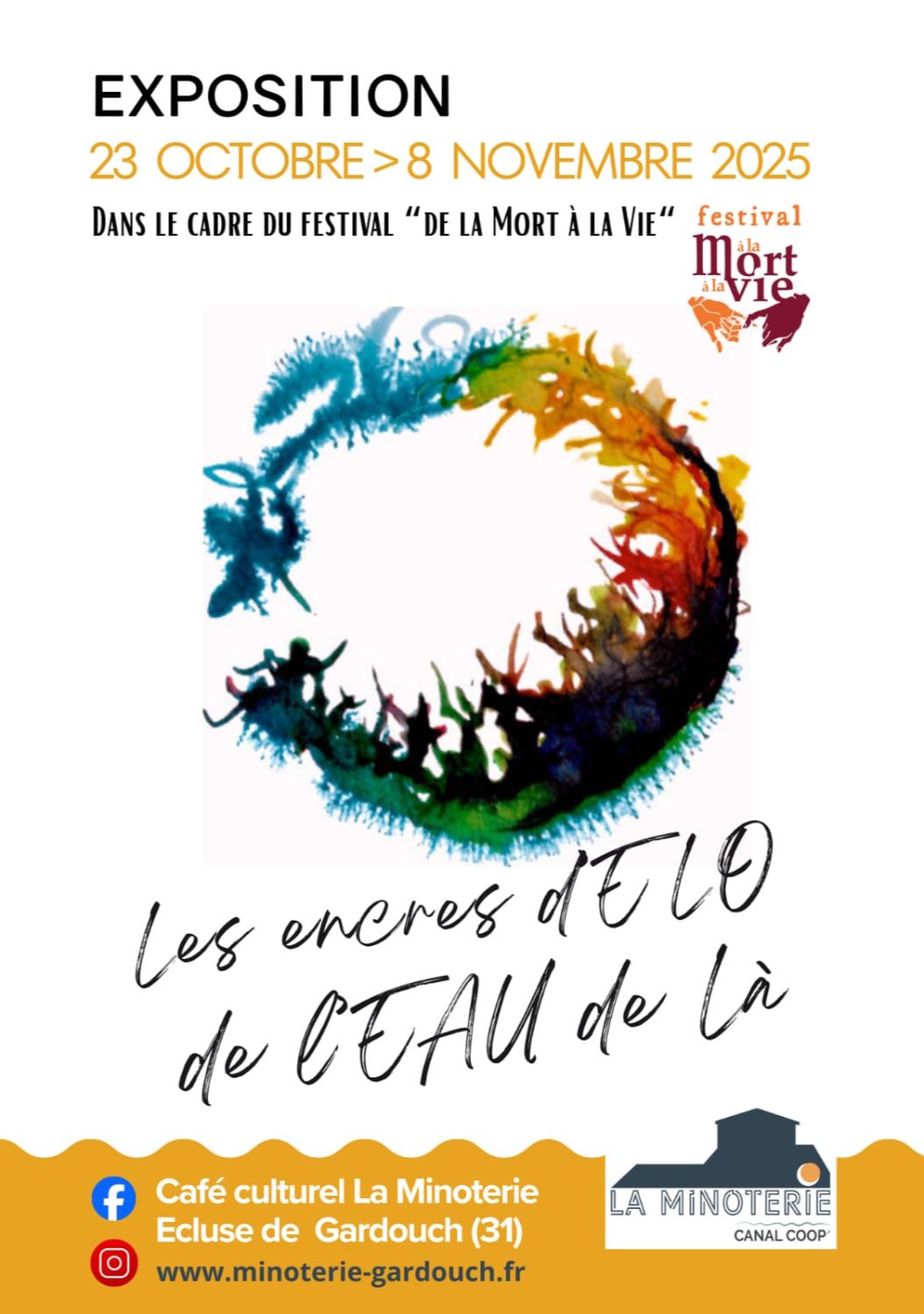 Expo | Les encres d'Elo de l'EAU de Là