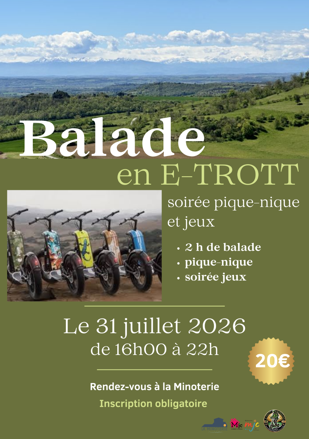 Jeunesse | Sortie E-TROTT et pique-nique