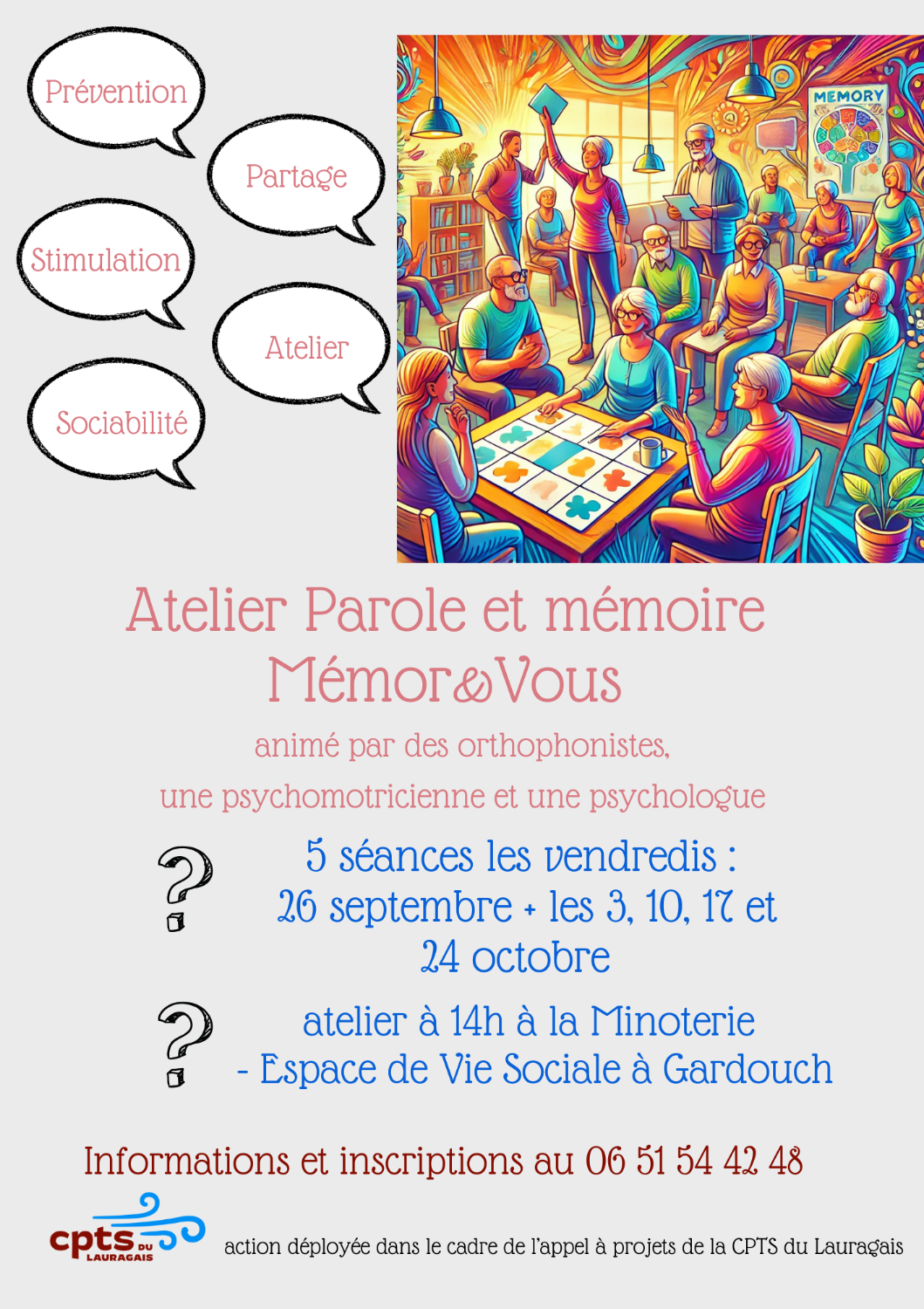Ateliers Parole et Mémoire