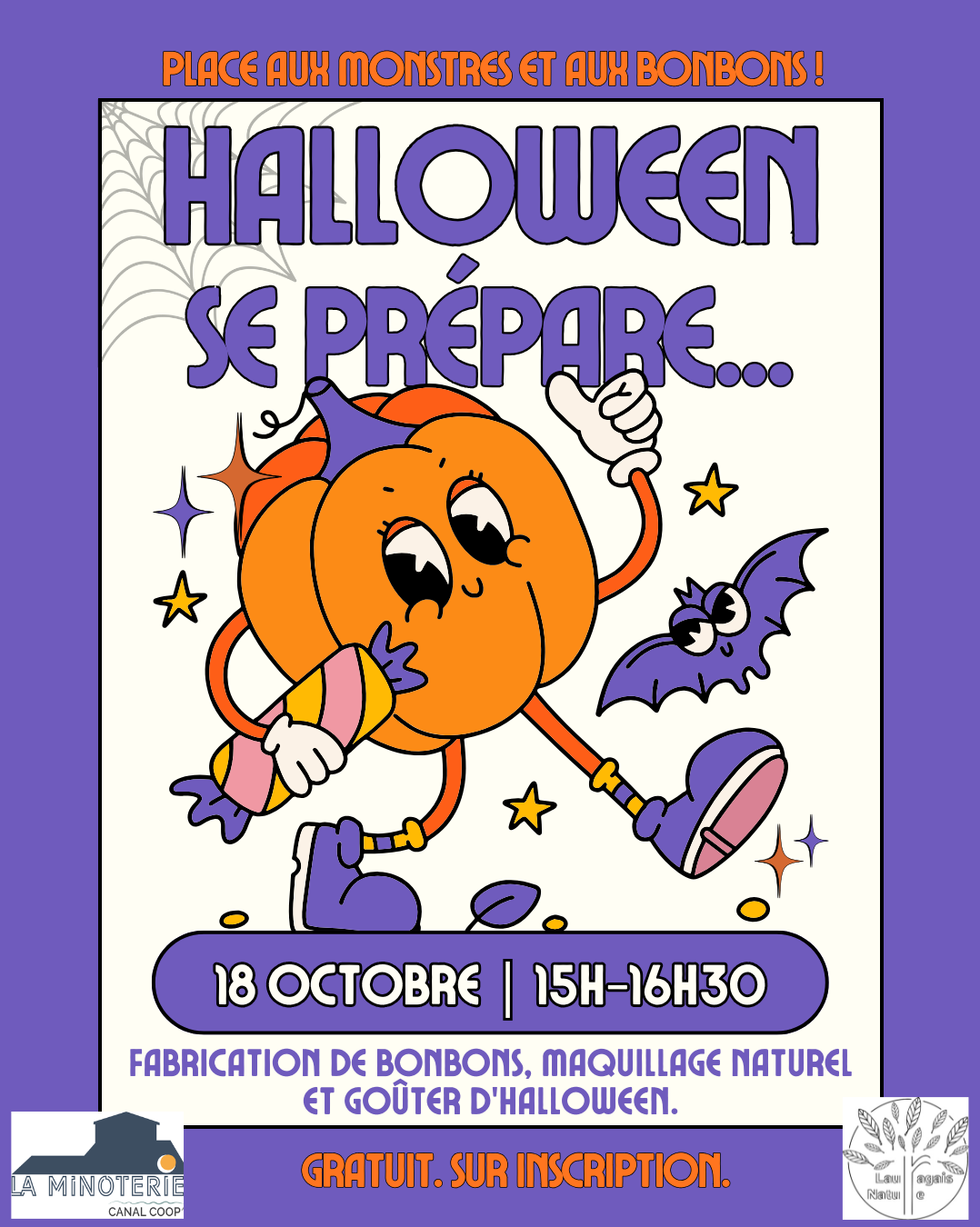 COMPLET - Animation vacances - Halloween se prépare...