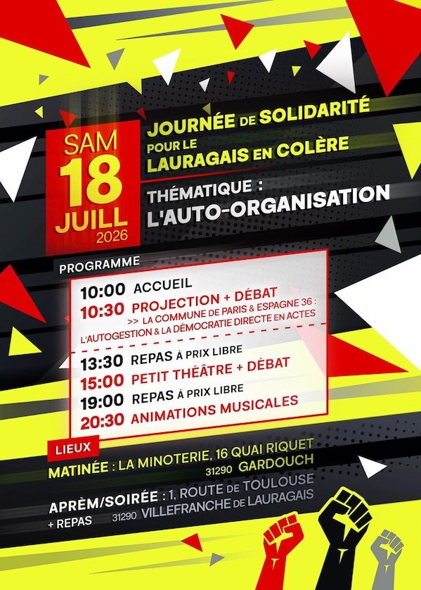 Projection documentaire + débat avec Lauragais en Colère