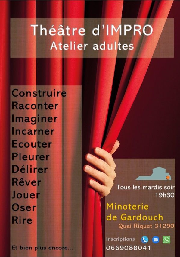 Nouveau ! | Atelier théâtre d'impro