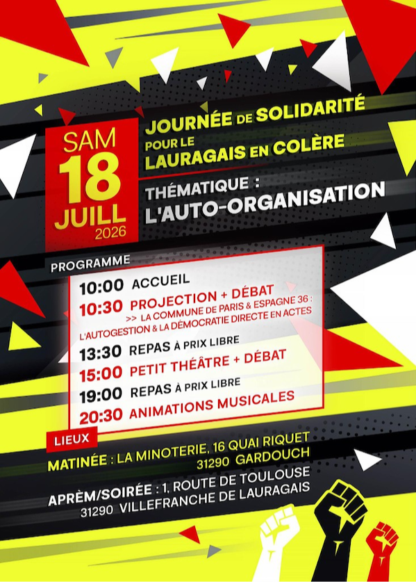 Projection documentaire + débat avec Lauragais en Colère