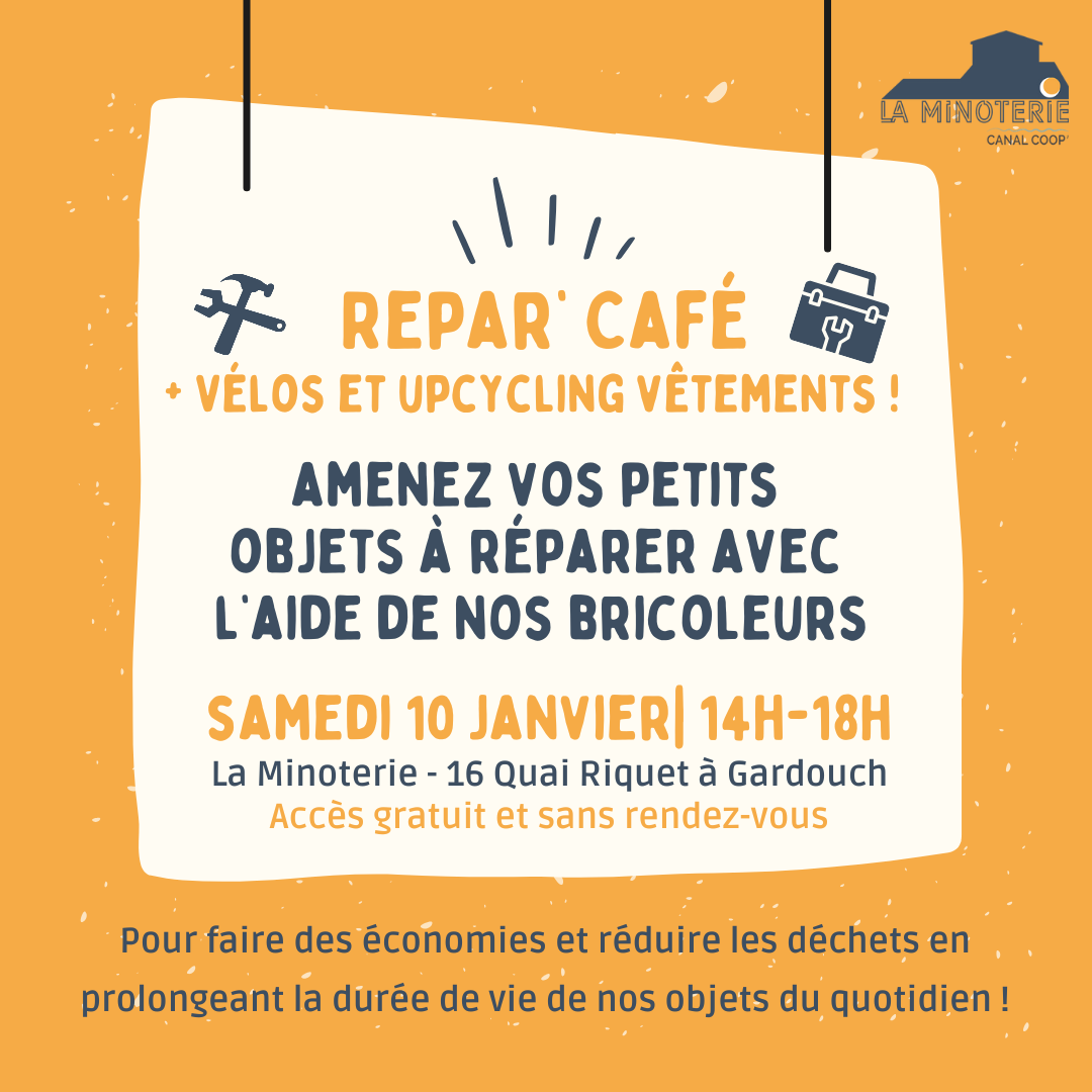 Repar' Café + Upcycling vêtements