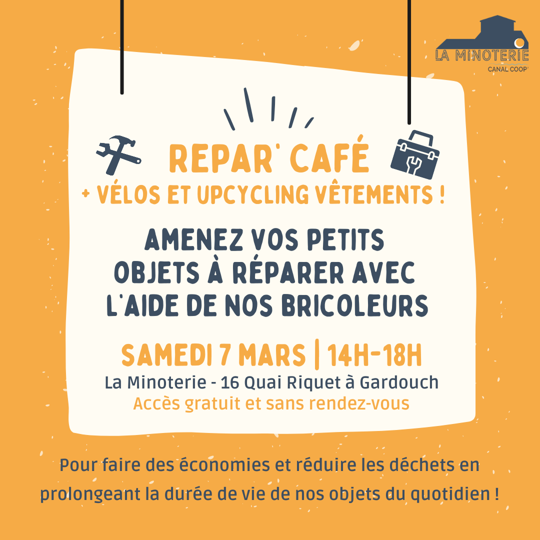 Repar' Café + Upcycling vêtements