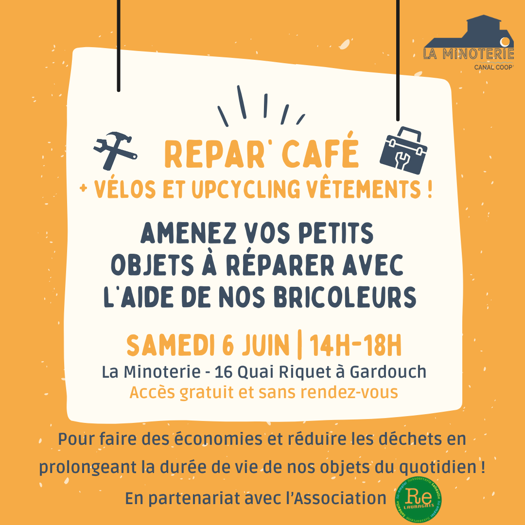 Repar' Café + Upcycling vêtements