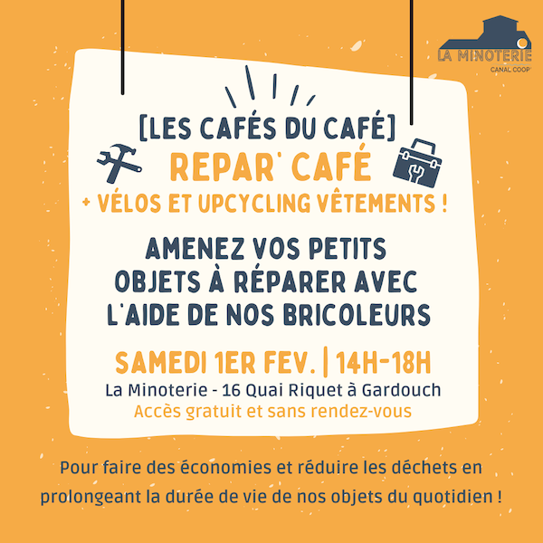 Repar' Café + Upcycling vêtements