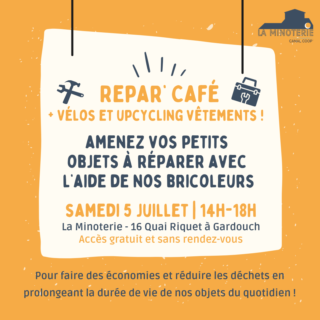 Repar' Café + Upcycling vêtements