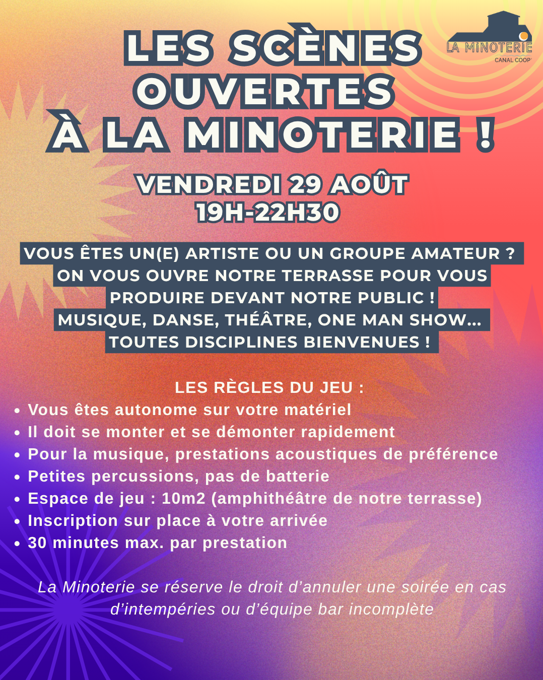 Scène ouverte