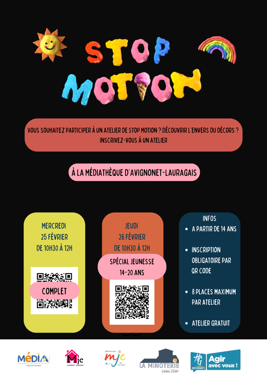 Atelier Stop Motion | COMPLET