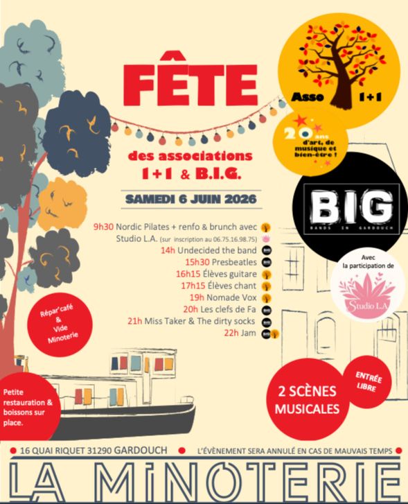Fête des associations 1+1 & B.I.G
