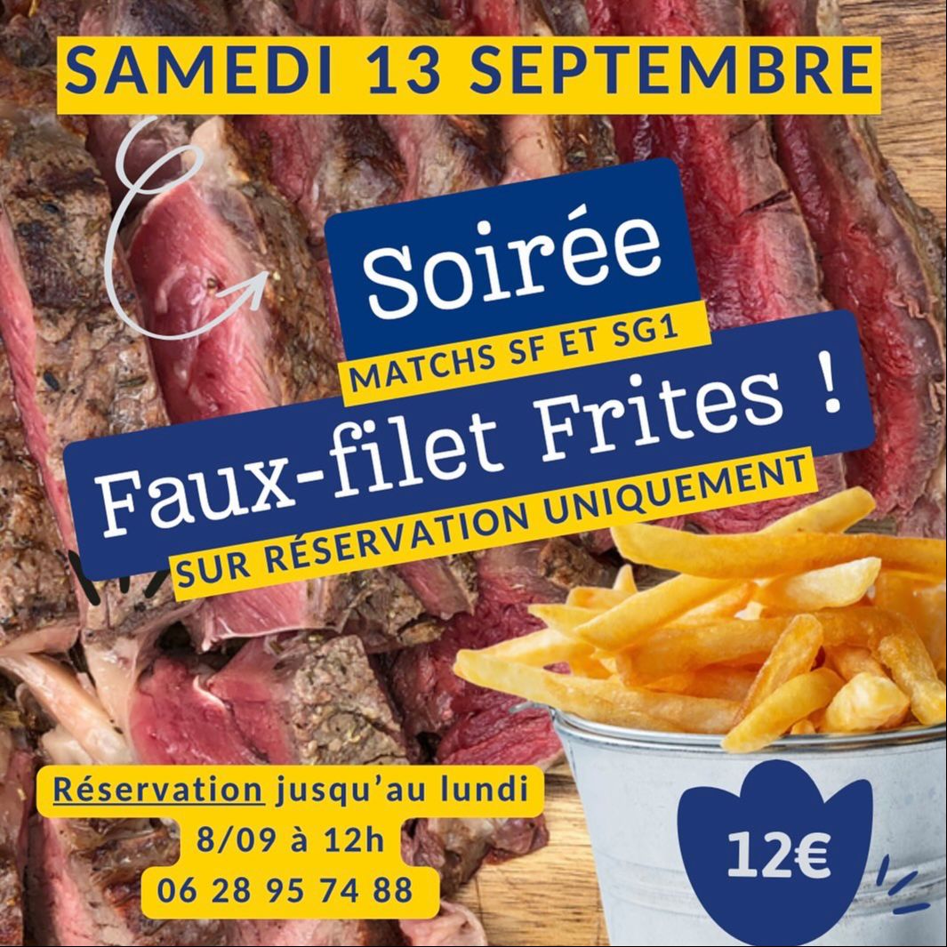Soirée Faux-filet Frites 13 sept 2025