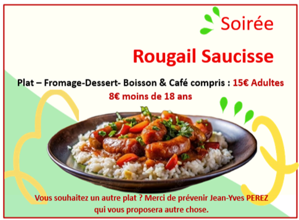 Repas du club