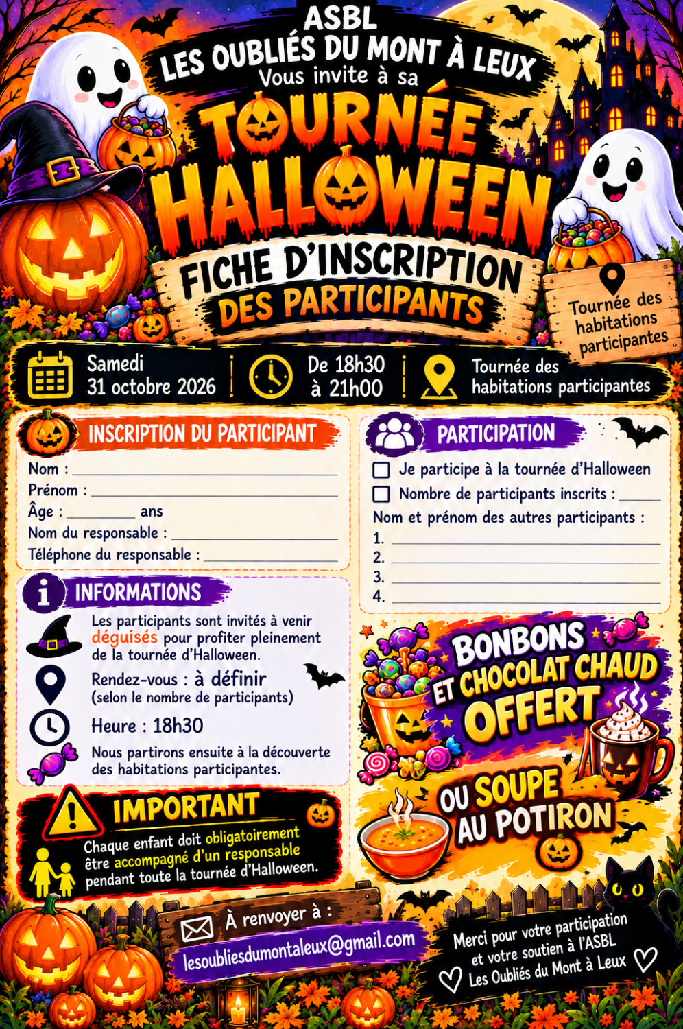 Tournée d'halloween