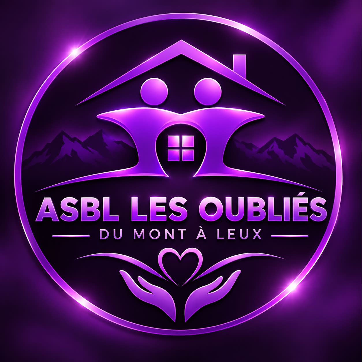 Logo asbl les oubliés du mont a leux