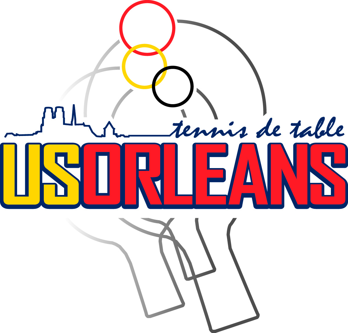 Logo US ORLEANS TENNIS DE TABLE