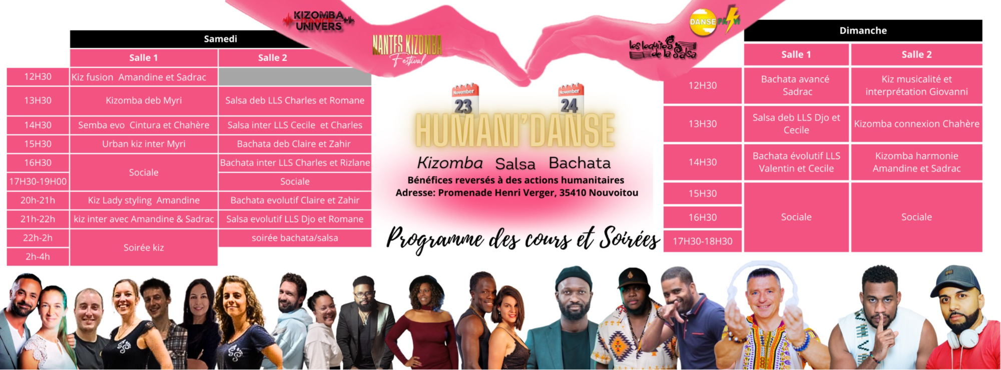 HUMANI'DANSE 2d Edition Week-end Caritatif