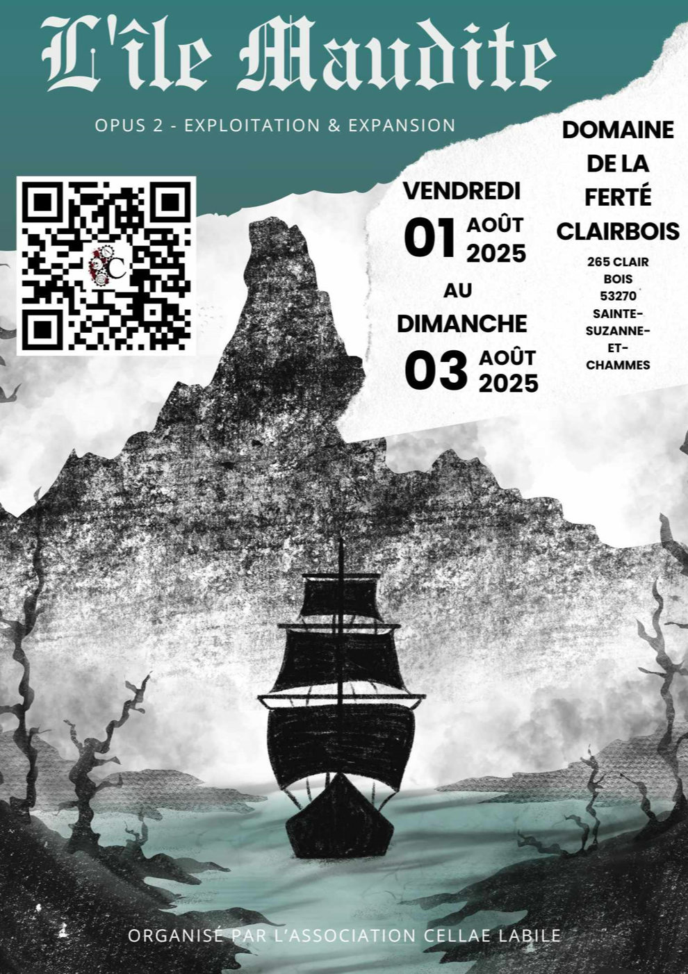 L'île Maudite. Année 2 : expansion & exploitation