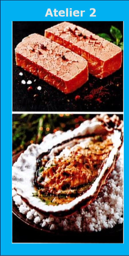 Cours de cuisine - Atelier du 14 décembre