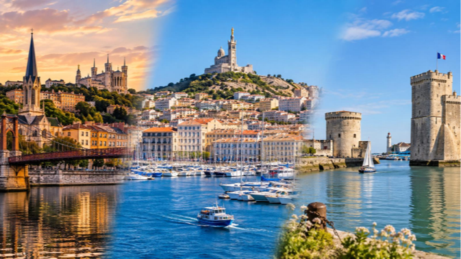 Lyon Marseille ou La Rochelle