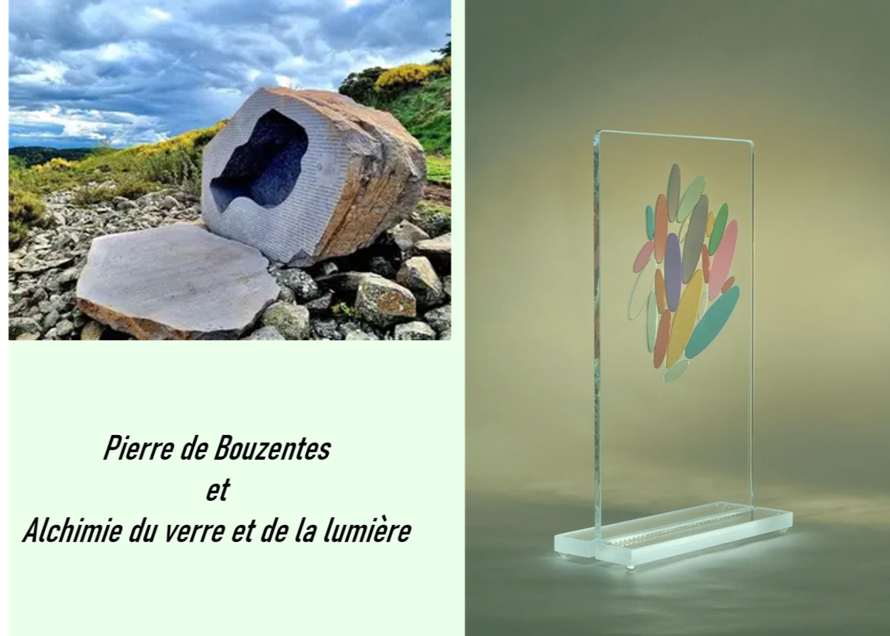 Pierre de Bouzentes et Alchimie du verre