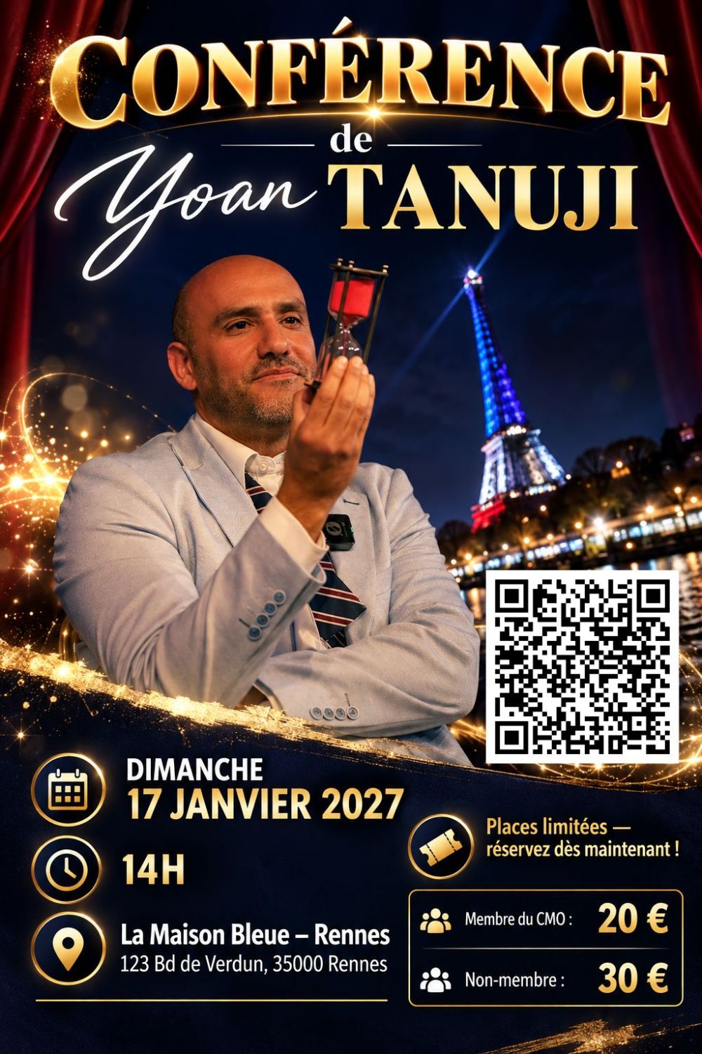 Conférence de Yohan TANUJI