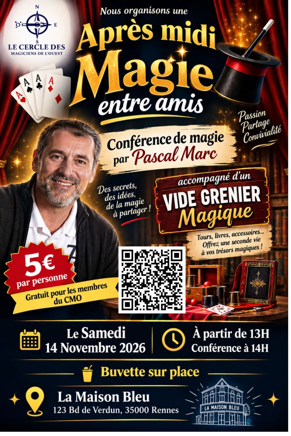 Après midi Magie entre amis