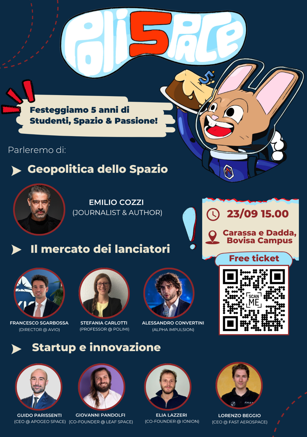 Conferenza 5° anniversario: Poli5pace