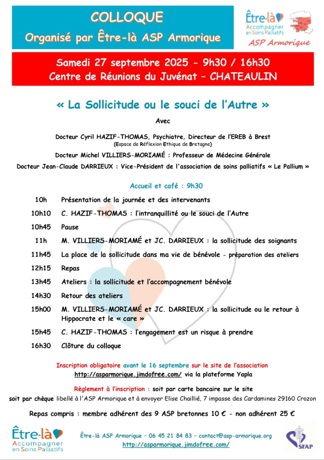Colloque 2025 Être-là ASP Armorique