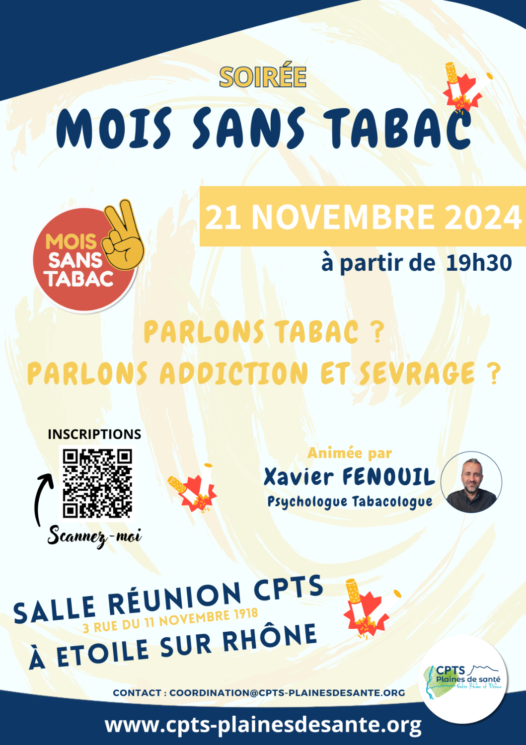 Soirée MOIS SANS TABAC