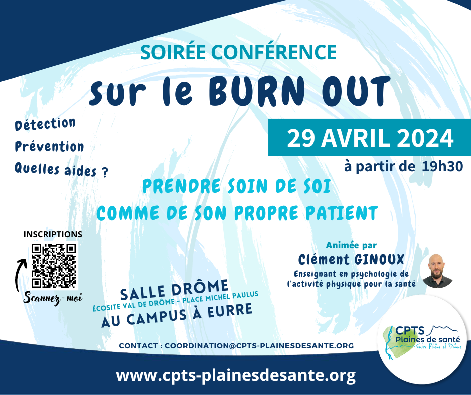 Conférence sur le Burn Out