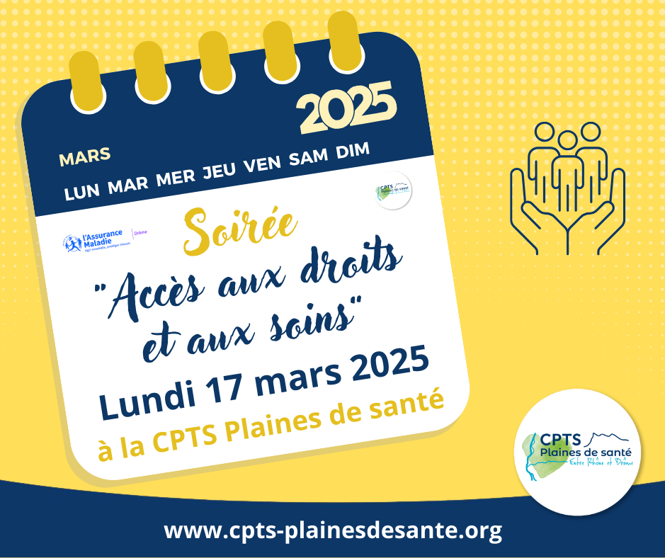 Soirée accès aux droits et aux soins.